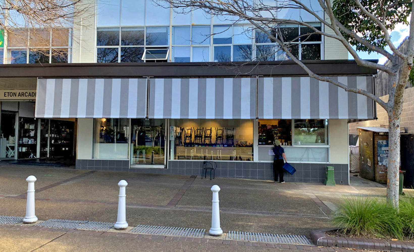 SWAS Shopfront Awning Striped